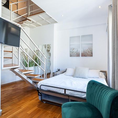 Apartamento Massena Street - 1 Bdr Duplex With Ac & Parking Niza Exterior foto