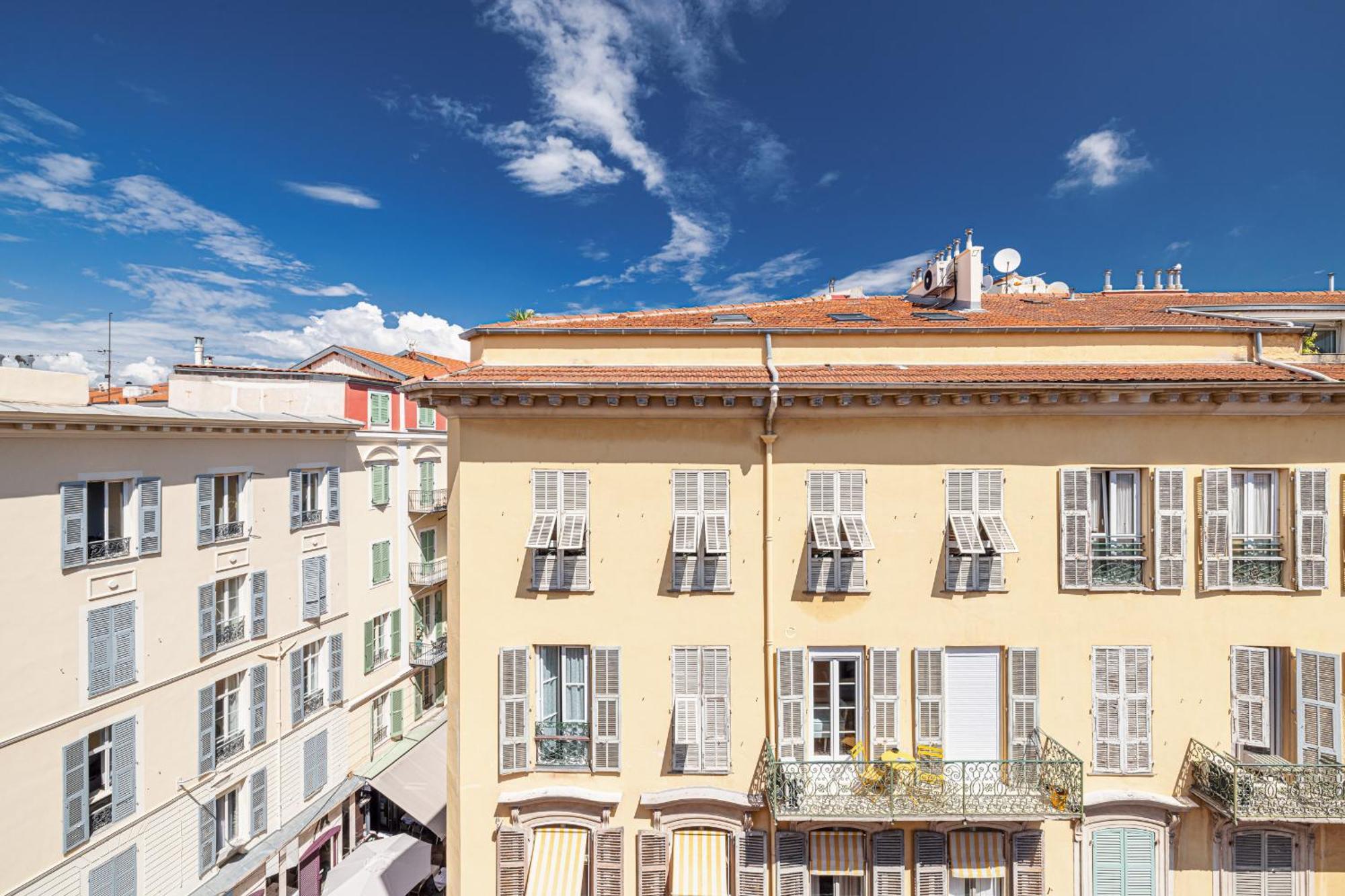 Apartamento Massena Street - 1 Bdr Duplex With Ac & Parking Niza Exterior foto