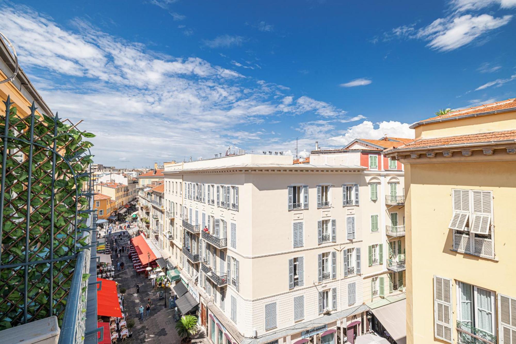 Apartamento Massena Street - 1 Bdr Duplex With Ac & Parking Niza Exterior foto