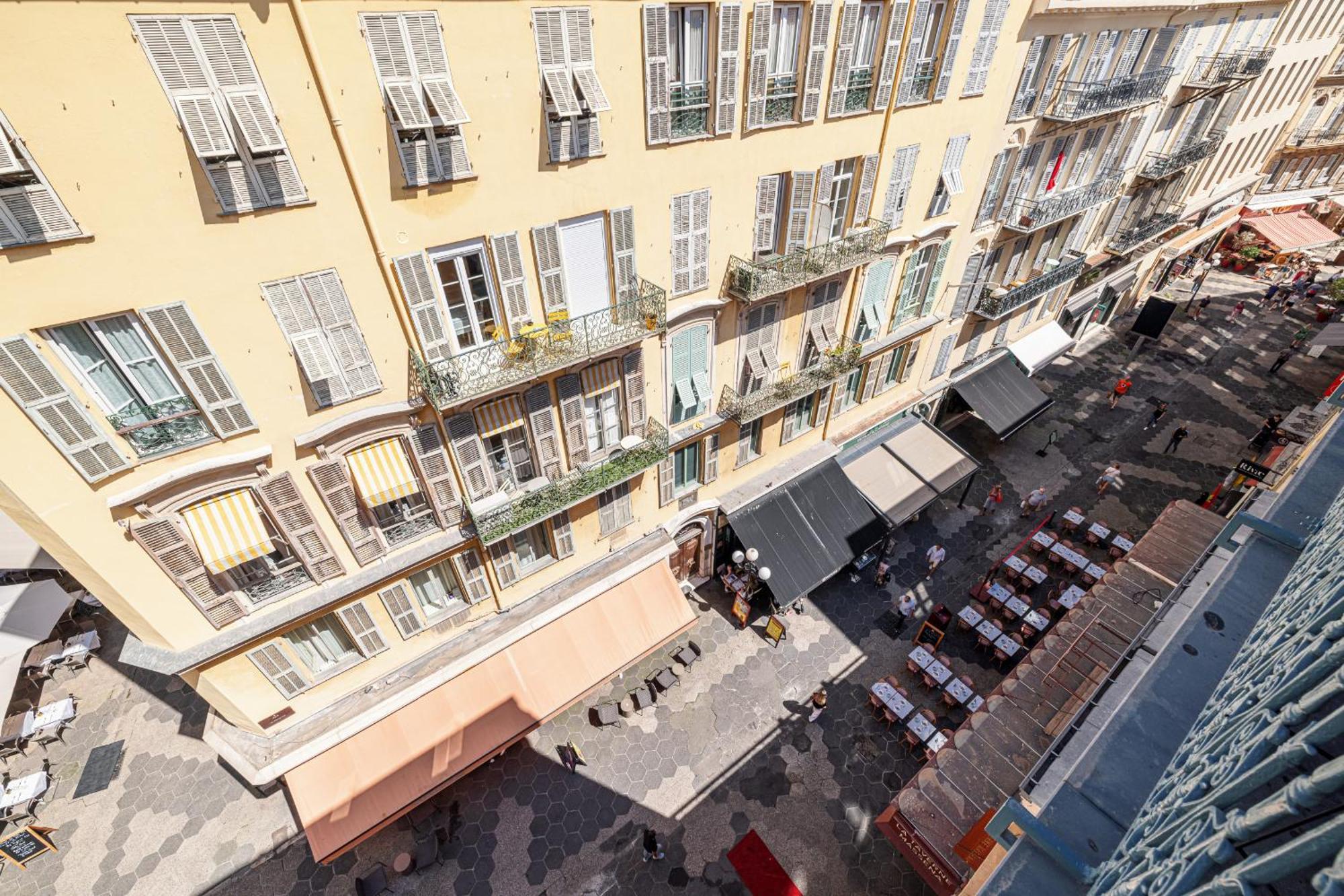 Apartamento Massena Street - 1 Bdr Duplex With Ac & Parking Niza Exterior foto