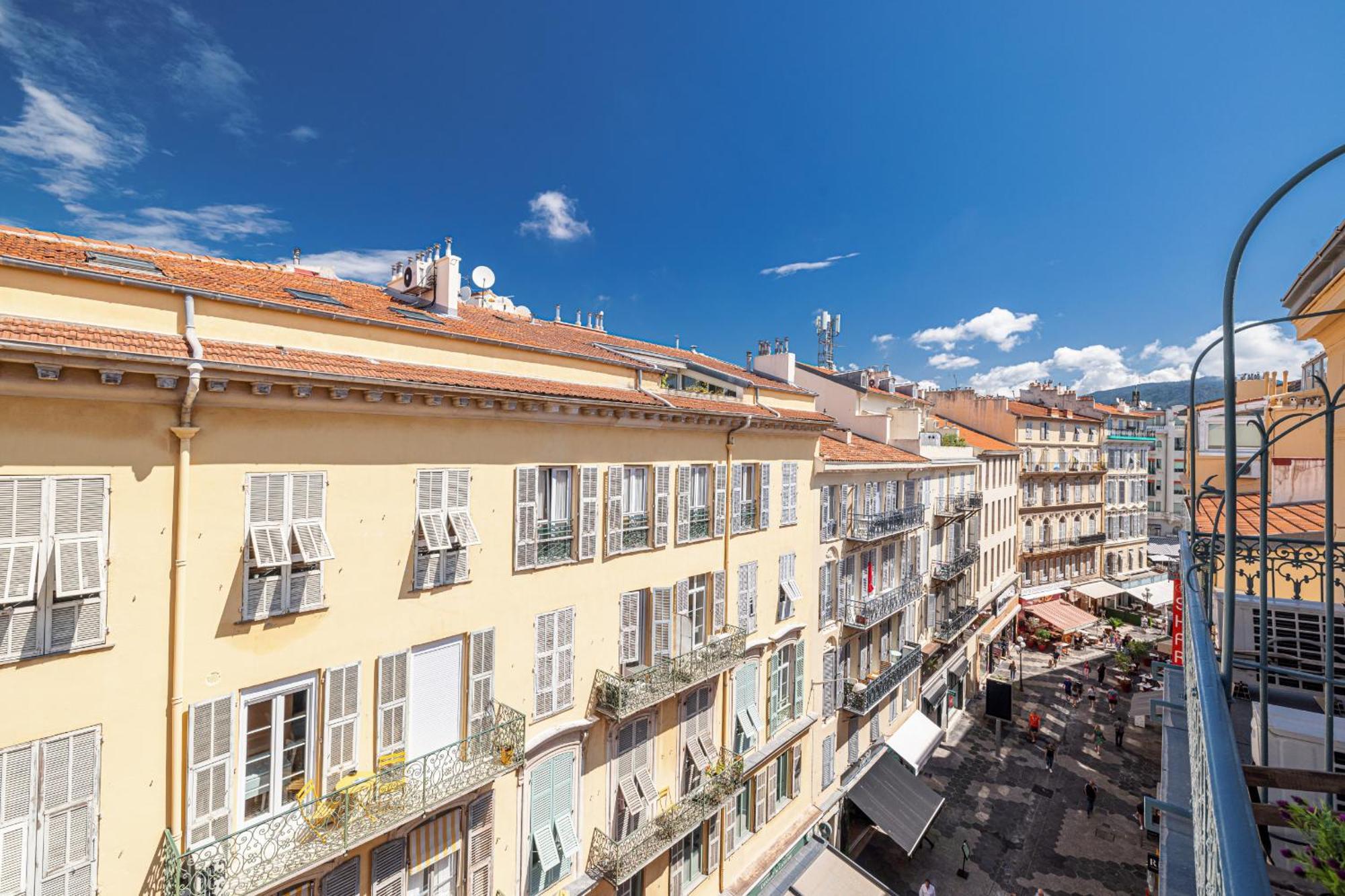 Apartamento Massena Street - 1 Bdr Duplex With Ac & Parking Niza Exterior foto