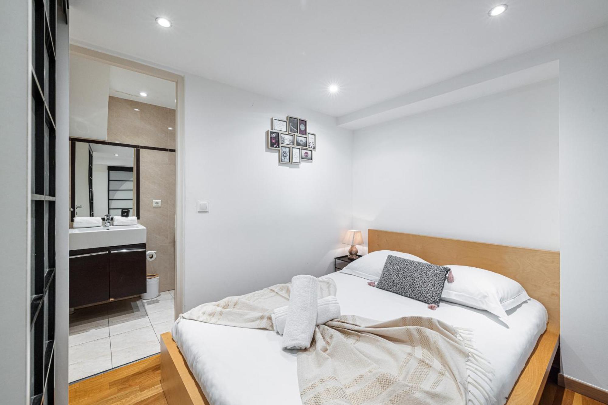 Apartamento Massena Street - 1 Bdr Duplex With Ac & Parking Niza Exterior foto